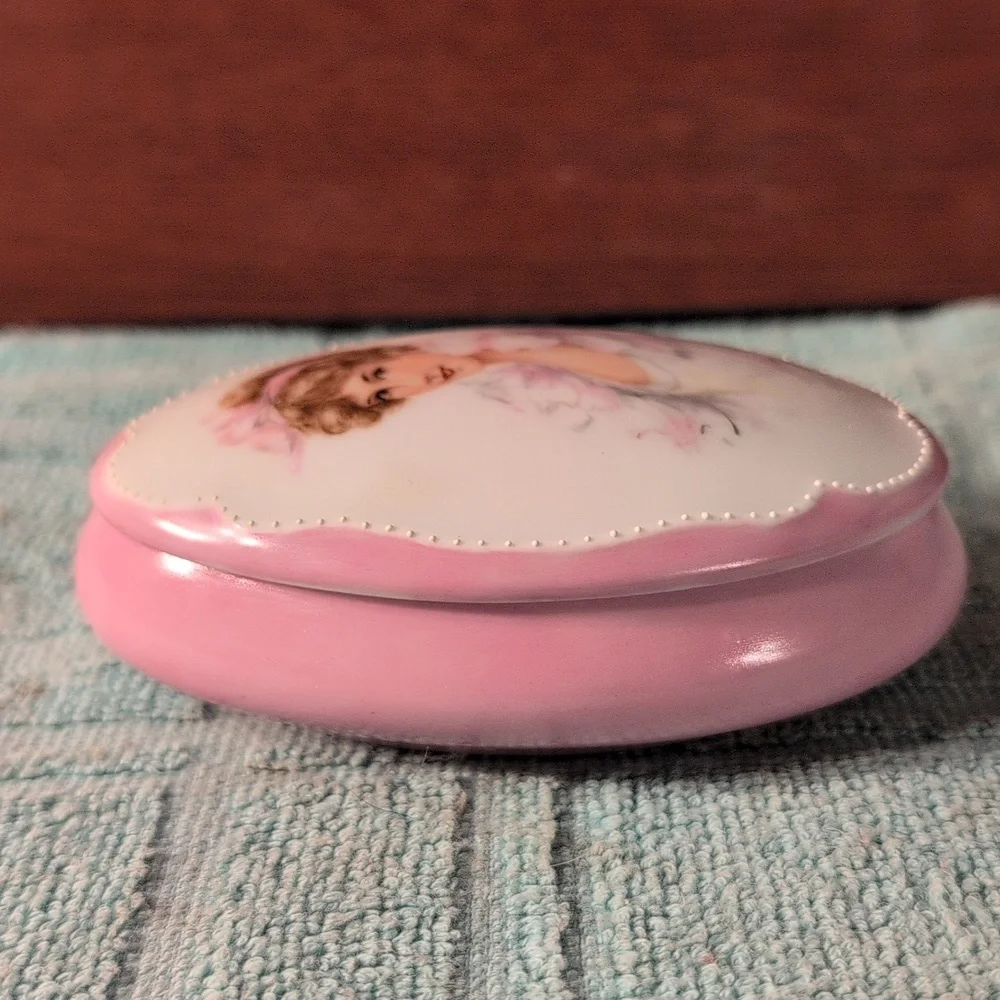 Antique Limoges Trinket Jewelry Box